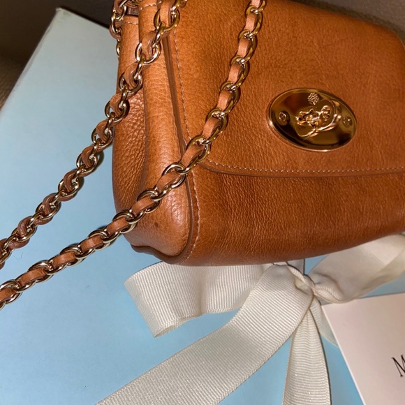 Sold Mulberry Mini Lily Natural Oak Leather - Picture 4 of 9